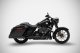 ZHD041S10SAO-B Výfukové koncovky 4,33" s rovným viečkom Euro 3, čierny Cerakote, Harley-Davidson Road Glide Limited (06-16), Road Glide Special (06-16) a ďalšie