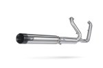 ZHD046S00SAO Kompletný výfukový systém 2-1 Euro 5+, nerez satén, Harley-Davidson Low Rider S (25-26), Low Rider ST (25-26), Street Bob (25-26)
