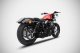 ZHD528S00SAO-B Kompletný výfukový systém 2-1 Conical Euro 3, čierny Cerakote, Harley-Davidson Sportster 883/1200 (14-16)