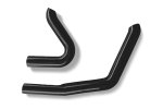 ZHD011PC-B Tepelné kryty pre výfuk 2-1, čierne, Harley-Davidson Breakout, Fat Bob, Fat Boy (17-24)