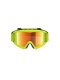 Vision Youth Vesta (žltá fluo/čierna, sklo červené zrkadlové)