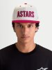 Stadium Snapback (smotanová/červená)