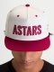 Stadium Snapback (smotanová/červená)