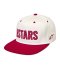 Stadium Snapback (smotanová/červená)