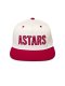 Stadium Snapback (smotanová/červená)