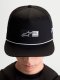 Label Snapback (čierna)