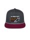 Intuitive Snapback (sivá/červená)