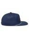 Label Snapback (tmavomodrá)