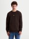 Guise Oversized Crew (hnedá)