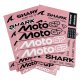Skwal Jet Cup MotoGP (matná čierna/antracitová/červená)
