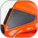 Set Tankpad + Kneepads AT/AK Carbon KTM 1390 Super Duke R (3 ks)