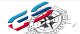 Kneepads Grippertech BMW R1250 GS (biela)