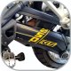 Polep kyvnej vidlice Grippertech BMW R1200/R1250 GS/GSA (žltá, 1250 GS)
