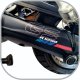 Polep kyvnej vidlice Grippertech BMW R1200/R1250 GS/GSA (modrá/červená, R1250)