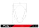 Plexi Z-Racing Screen 20794 APRILIA TUONO 660 (21-26), TUONO 660 FACTORY (22-26), TUONO V4 1100 (21-24), TUONO V4 1100 FACTORY (21-24)