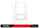 Plexi New Generation Sport 21321 HARLEY-DAVIDSON SPORTSTER S RH1250S (21-26)
