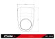 Plexi Anarchy 21944 KAWASAKI ELIMINATOR 500 (24-26), ELIMINATOR 500 SE (24-26)
