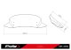 Plexi High-Road Touring 22110 HARLEY DAVIDSON CVO STREET GLIDE FLHXSE (23-26), CVO STREET GLIDE ST (26), STREET GLIDE FLHX (24-26)