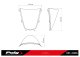 Plexi R-Racer Screen 22285 YAMAHA YZF-R9 (25-26)