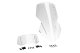 Plexi Touring s deflektorom 22457 YAMAHA TRACER 9 (25-26), TRACER 9 GT (25-26), TRACER 9 GT PLUS (25-26), TRACER 9 Y-AMT (25-26)