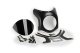 Polokapotáž s plexi Retro Semi Fairing 9515 Carbon