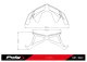 Predný spoiler Downforce Naked 3482 YAMAHA MT-09 (17-20), MT-09 SP (18-20)