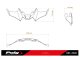 Predný spoiler Downforce Naked 21129 YAMAHA MT-07 (21-24), MT-07 PURE (23-24)