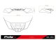 Predný spoiler Downforce Naked 21135 BMW M1000R (23-24), S1000R (21-24)