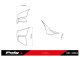 Bočné spoilery D12 22384 HONDA CB1000 HORNET (25-26), CB1000 HORNET SP (25-26)