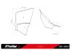 Bočné spoilery D12 22472 KAWASAKI Z650 (20-26)
