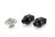 Adaptéry stupačiek spolujazdca 9616 YAMAHA XV950 (14-20), XV950 RACER (16-17), XV950R (14-20)