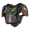 A-10 Full Chest Protector anthracite / black / red