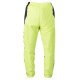 Nohavice Hurricane yellow fluo / black