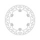 Fixed Brake Disc Oro Series 68B407A6 Fixed Brake Disc Oro Series 68B407A6