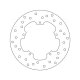 Fixed Brake Disc Oro Series 68B40776 Fixed Brake Disc Oro Series 68B40776