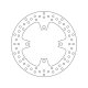 Fixed Brake Disc Oro Series 68B407A3 Fixed Brake Disc Oro Series 68B407A3