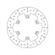 Fixed Brake Disc Oro Series 68B407B3 Fixed Brake Disc Oro Series 68B407B3