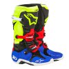 Tech 10 blue / yellow fluo / red
