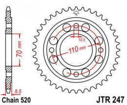 JTR 247-35 Honda