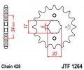 JTF 1264-17 Honda / Kymco / Derbi JTF 1264-17 Honda / Kymco / Derbi