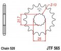 JTF 565-17 Yamaha / Kawasaki / Suzuki