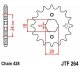 JTF 264-17 Honda / Yamaha / Derbi / Kymco / Gilera JTF 264-17 Honda / Yamaha / Derbi / Kymco / Gilera