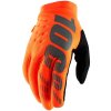 Rukavice Brisker fluo orange/black