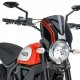 Windshield Naked "New Generation" Ducati Scrambler (15-22) Black