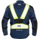 Reflexné popruhy Safety Belt Vest yellow fluo Reflexné popruhy Safety Belt Vest yellow fluo