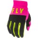 Rukavice F-16 2020 neon pink/black/hi-vis Rukavice F-16 2020 neon pink/black/hi-vis