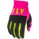 Rukavice F-16 2020 neon pink/black/hi-vis