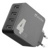 USB nabíjačka Multipower 4 black USB nabíjačka Multipower 4 black