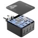 USB nabíjačka Multipower 4 black USB nabíjačka Multipower 4 black
