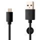 USB/USB-C dátový a nabíjací kábel 1 m, 15W